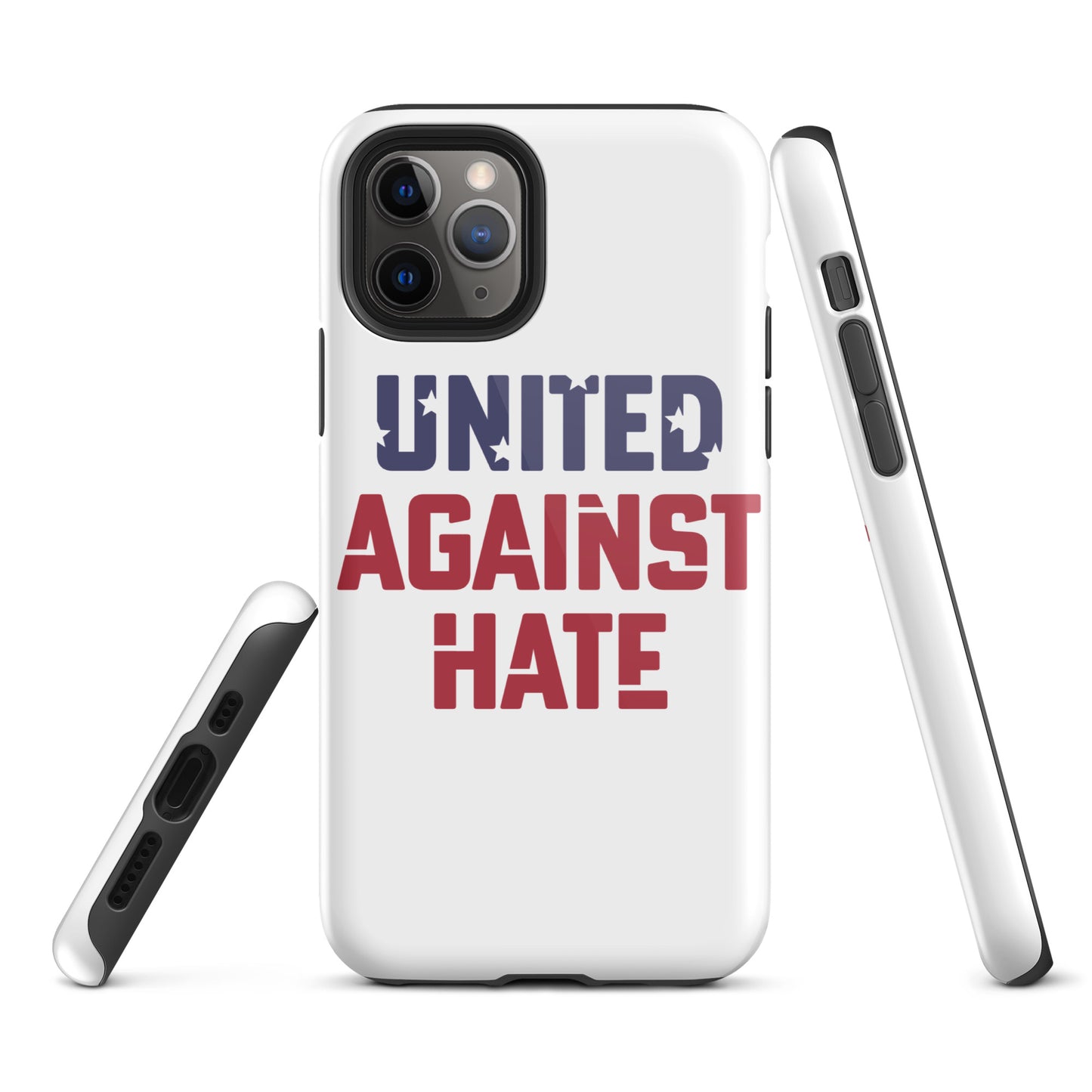United Against Hate - iPhone® Case - Supporting Black Lives Matter and Equal Rights for All Americans Mobile Phone Cases Woke American Apparel iPhone 11 Pro