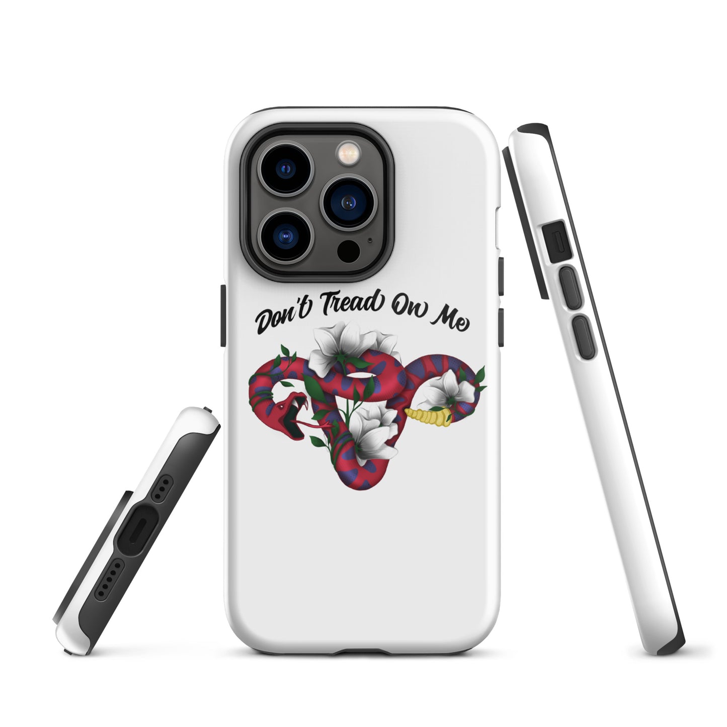 Don't Tread On Me - iPhone® case - Supporting Women's Rights Mobile Phone Cases Woke American Apparel iPhone 14 Pro