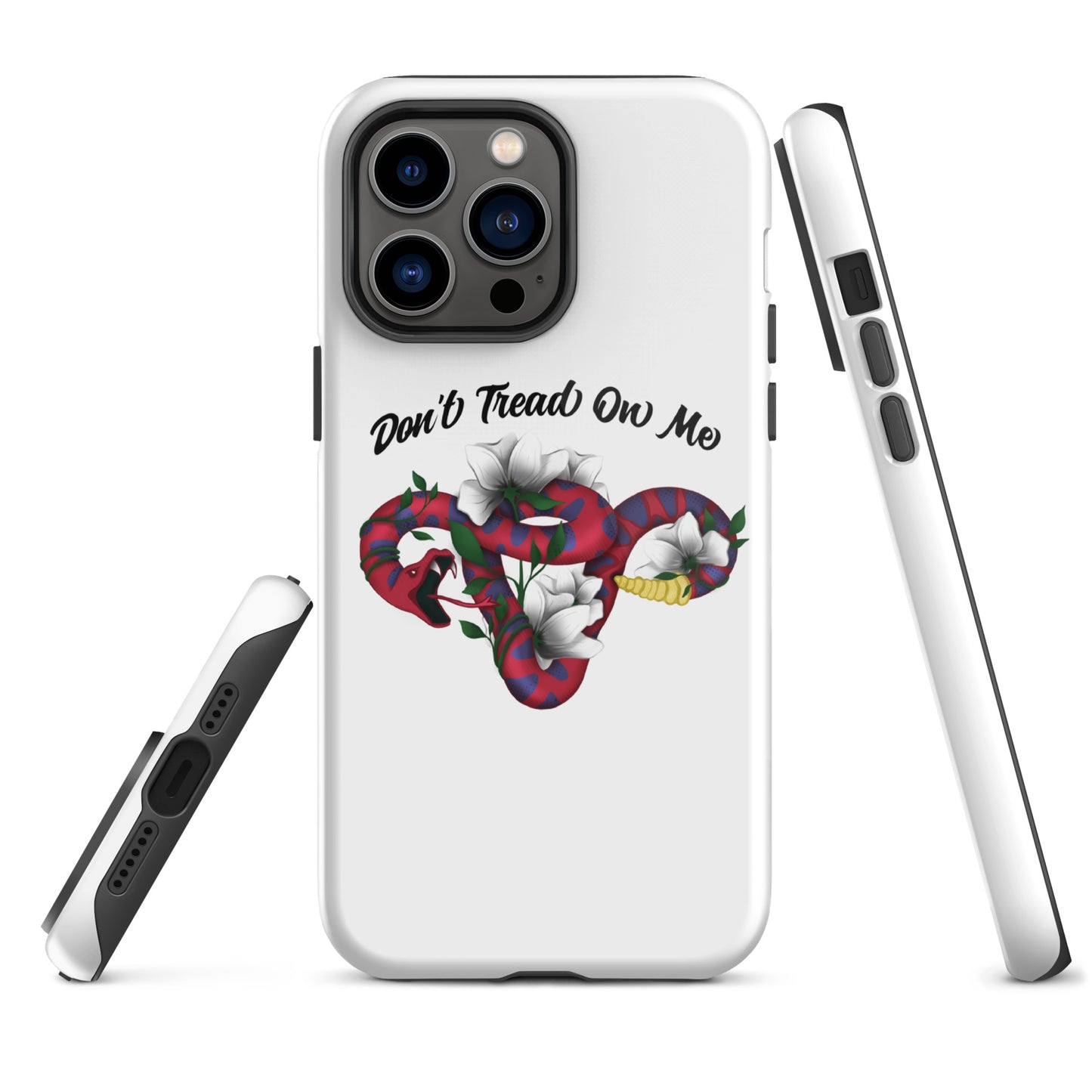 Don't Tread On Me - iPhone® case - Supporting Women's Rights Mobile Phone Cases Woke American Apparel iPhone 14 Pro Max
