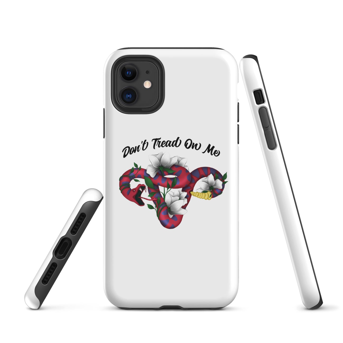 Don't Tread On Me - iPhone® case - Supporting Women's Rights Mobile Phone Cases Woke American Apparel iPhone 11
