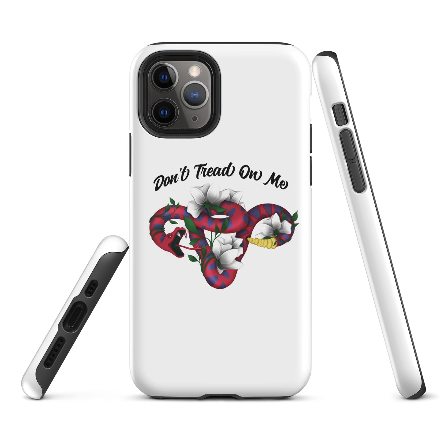 Don't Tread On Me - iPhone® case - Supporting Women's Rights Mobile Phone Cases Woke American Apparel iPhone 11 Pro