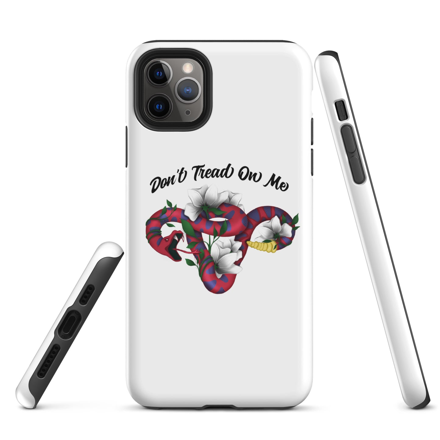 Don't Tread On Me - iPhone® case - Supporting Women's Rights Mobile Phone Cases Woke American Apparel iPhone 11 Pro Max