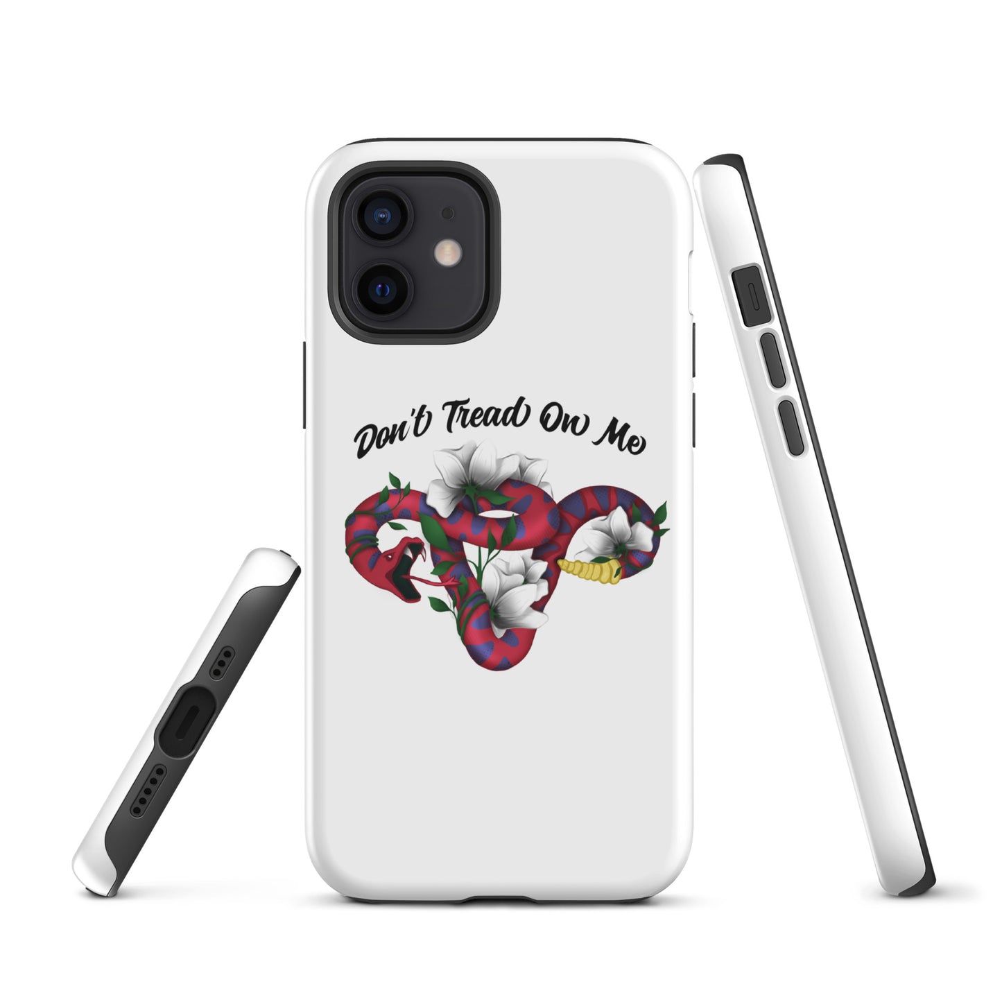 Don't Tread On Me - iPhone® case - Supporting Women's Rights Mobile Phone Cases Woke American Apparel iPhone 12