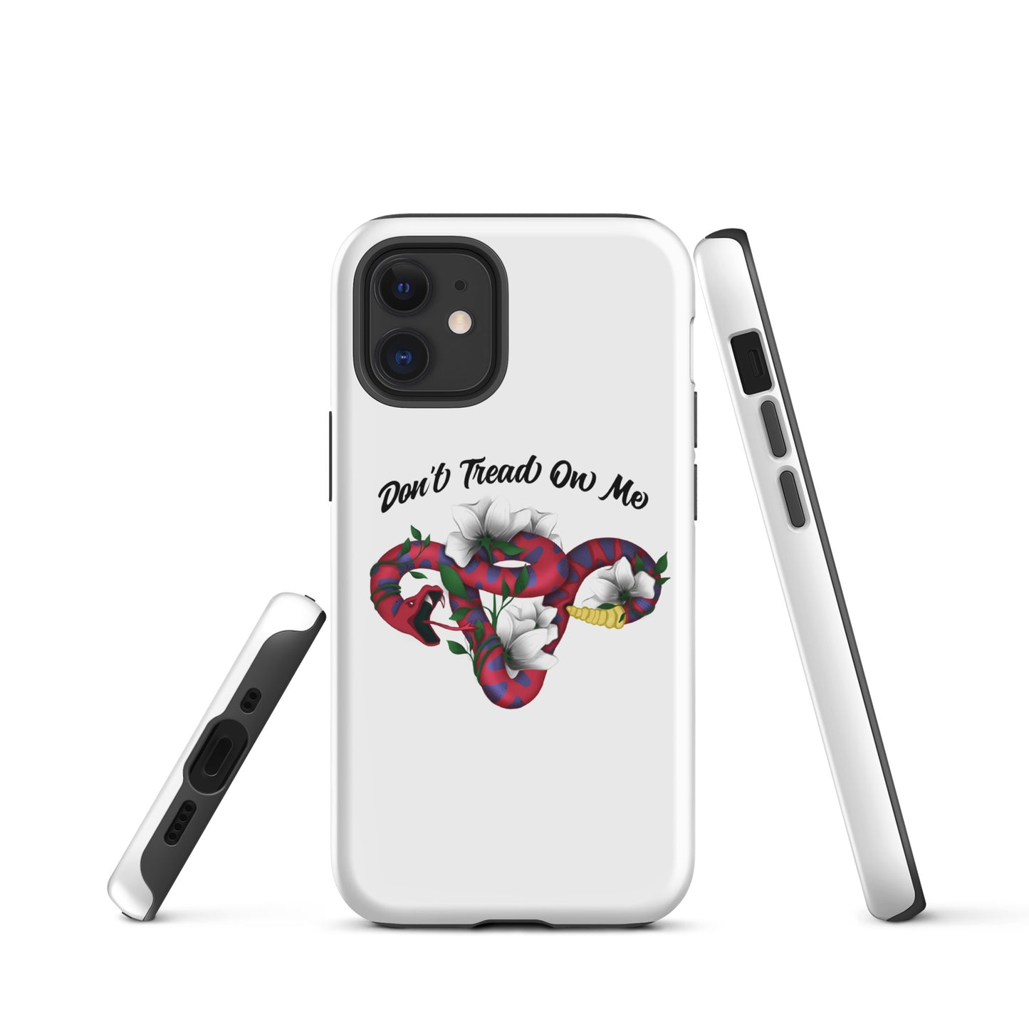 Don't Tread On Me - iPhone® case - Supporting Women's Rights Mobile Phone Cases Woke American Apparel iPhone 12 mini