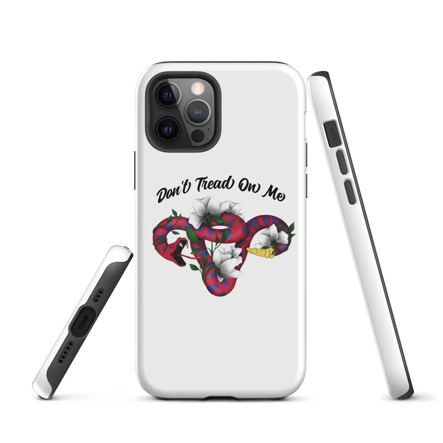 Don't Tread On Me - iPhone® case - Supporting Women's Rights Mobile Phone Cases Woke American Apparel iPhone 12 Pro