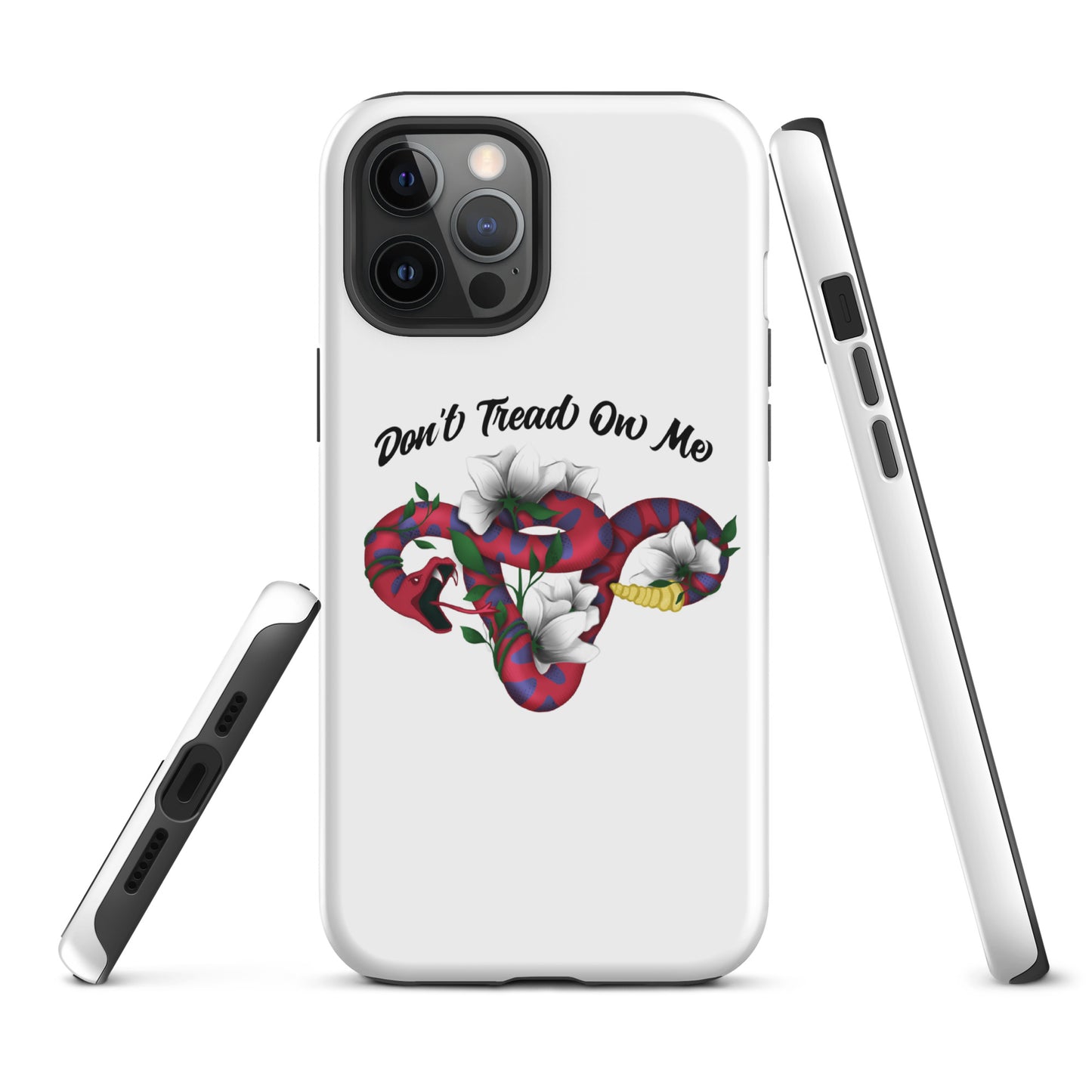 Don't Tread On Me - iPhone® case - Supporting Women's Rights Mobile Phone Cases Woke American Apparel iPhone 12 Pro Max