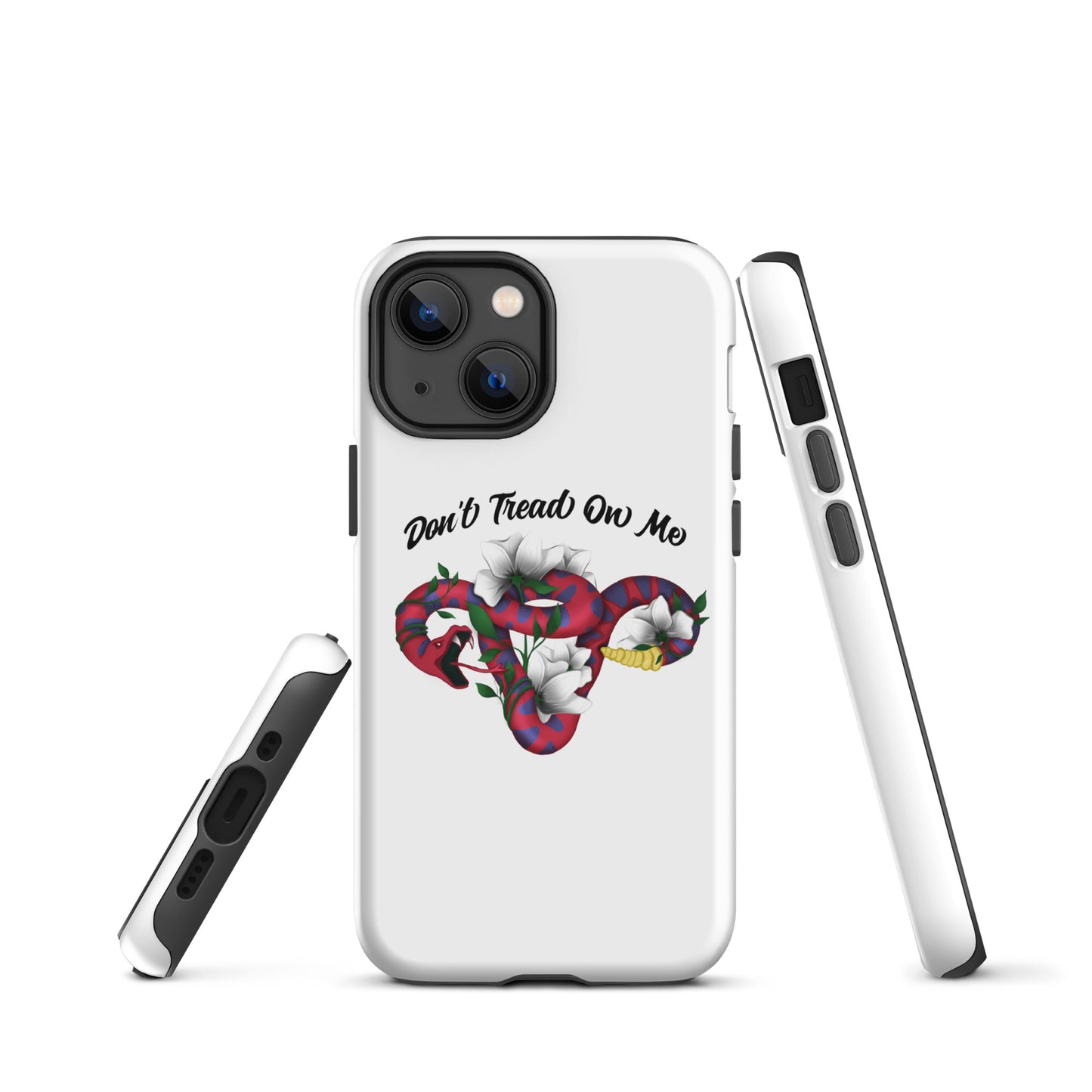 Don't Tread On Me - iPhone® case - Supporting Women's Rights Mobile Phone Cases Woke American Apparel iPhone 13 mini
