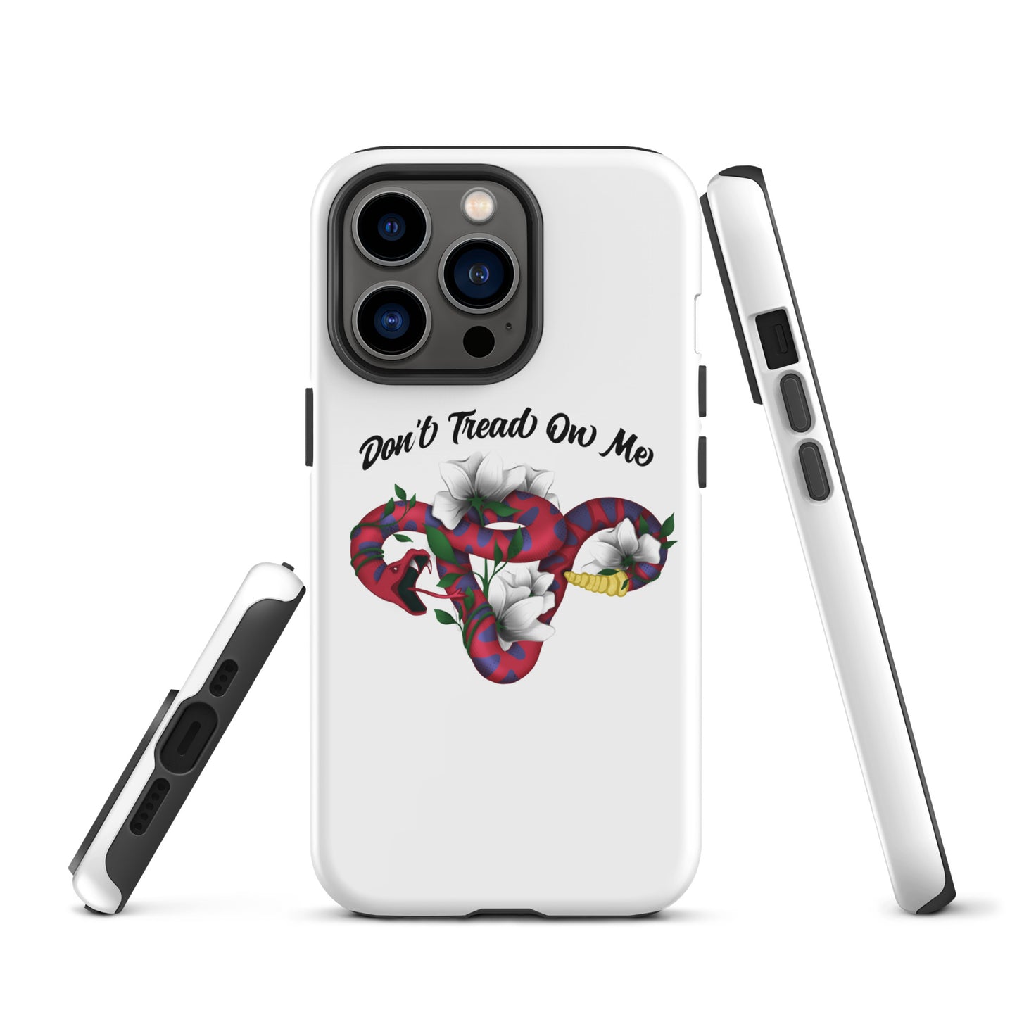 Don't Tread On Me - iPhone® case - Supporting Women's Rights Mobile Phone Cases Woke American Apparel iPhone 13 Pro