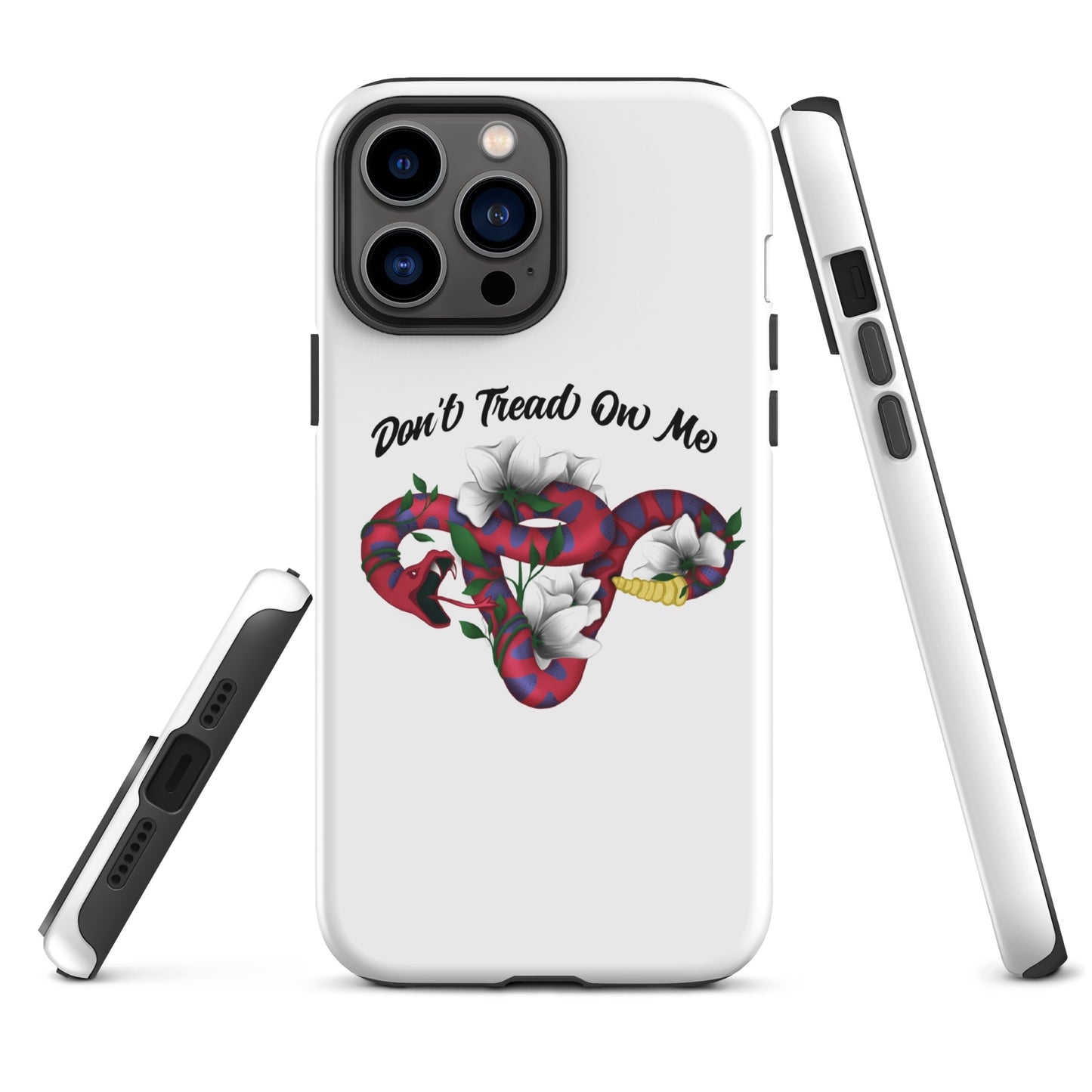 Don't Tread On Me - iPhone® case - Supporting Women's Rights Mobile Phone Cases Woke American Apparel iPhone 13 Pro Max