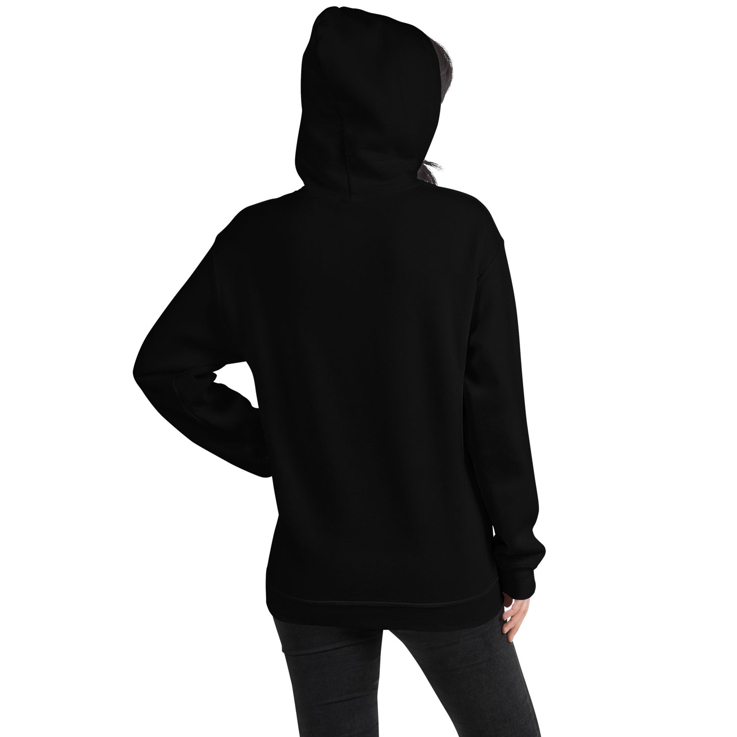 Stars and Stripes and Equal Rights (Rainbow Letters) - Unisex Hoodie in Dark Colors - Supporting Equal Rights for All Americans Shirts & Tops Woke American Apparel