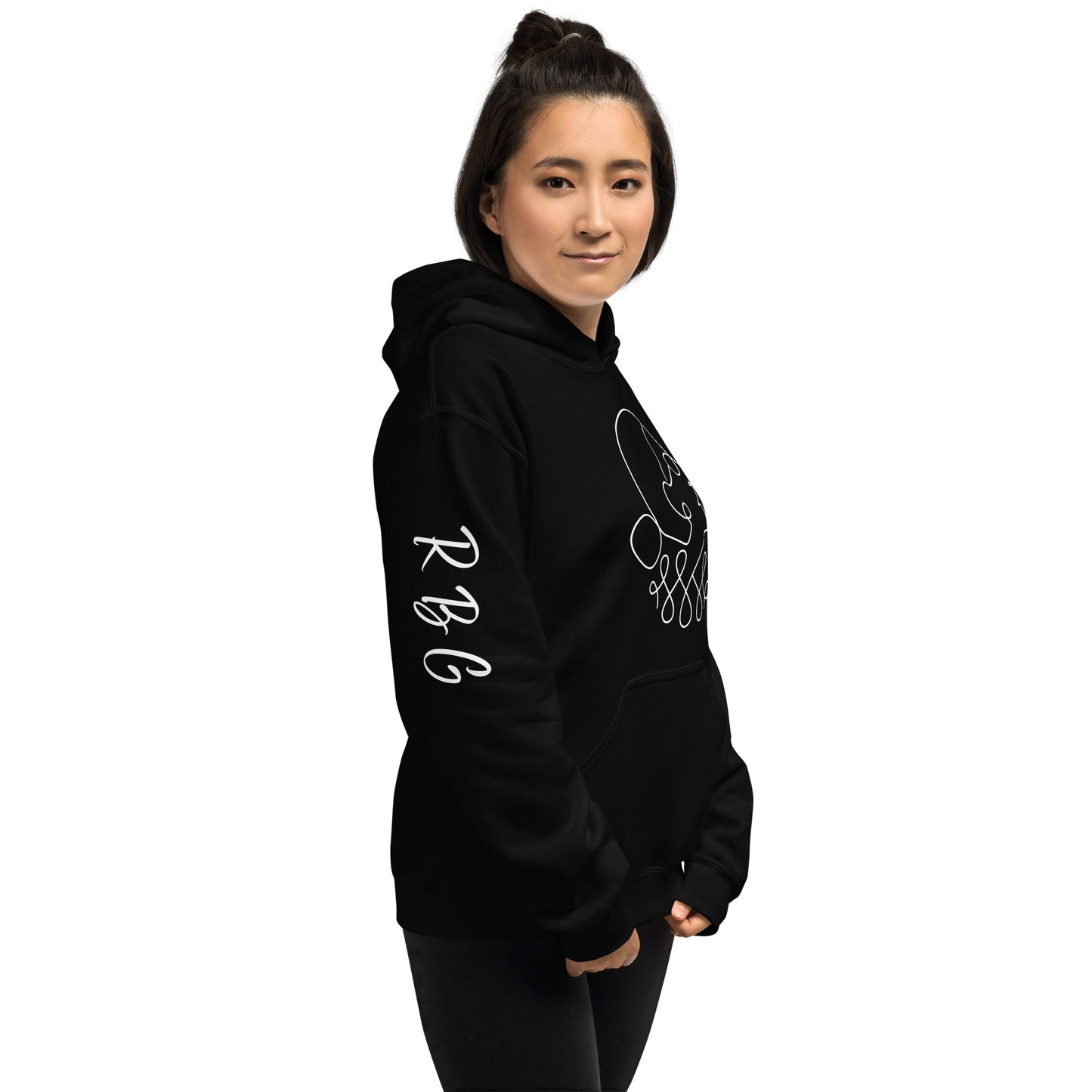 Ruth Bader Ginsburg - Hoodie RBG Sleeve - Supporting Women's Rights Shirts & Tops Woke American Apparel