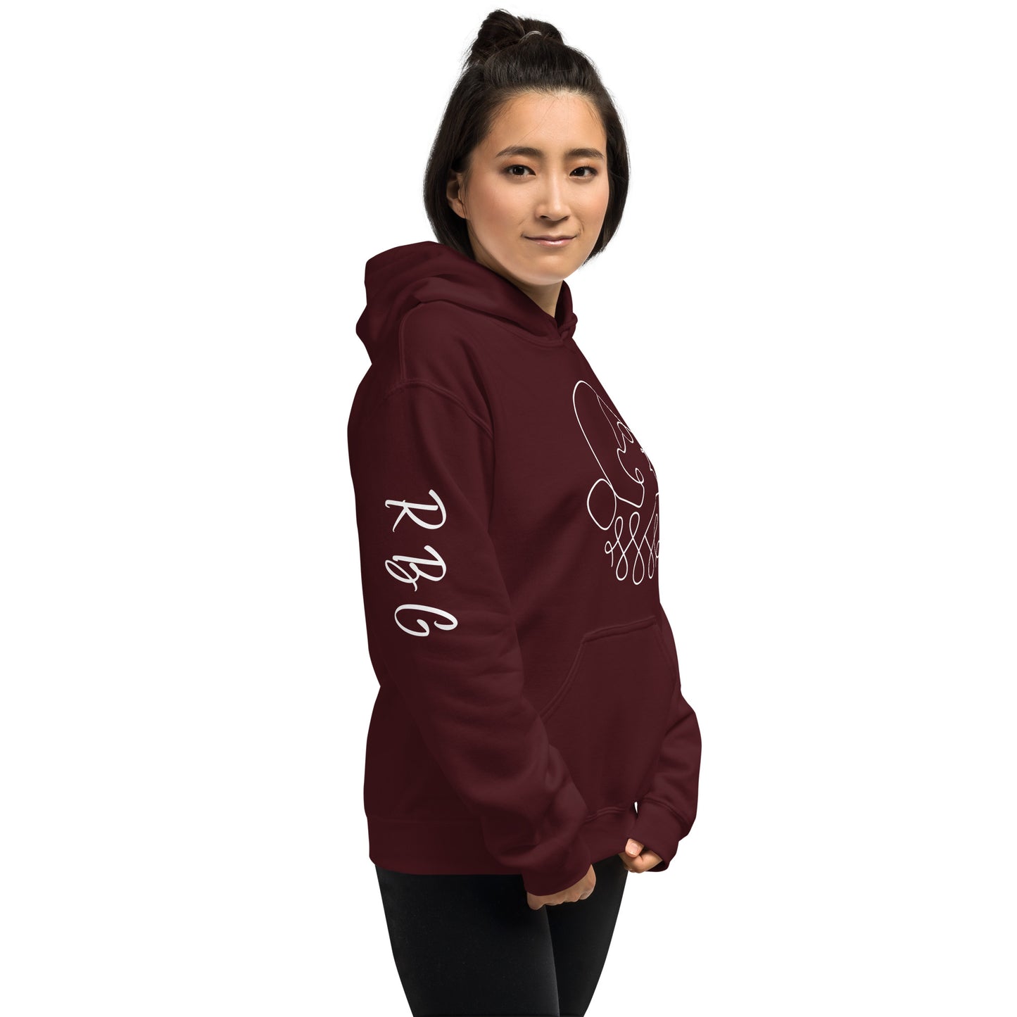 Ruth Bader Ginsburg - Hoodie RBG Sleeve - Supporting Women's Rights Shirts & Tops Woke American Apparel