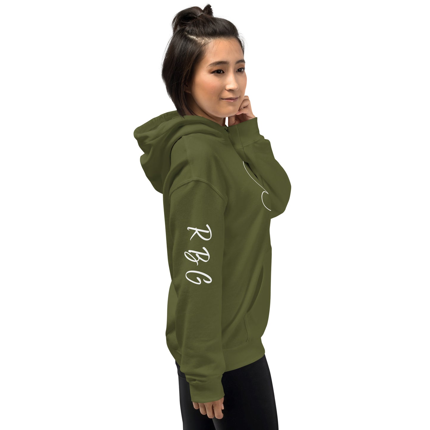 Ruth Bader Ginsburg - Hoodie RBG Sleeve - Supporting Women's Rights Shirts & Tops Woke American Apparel