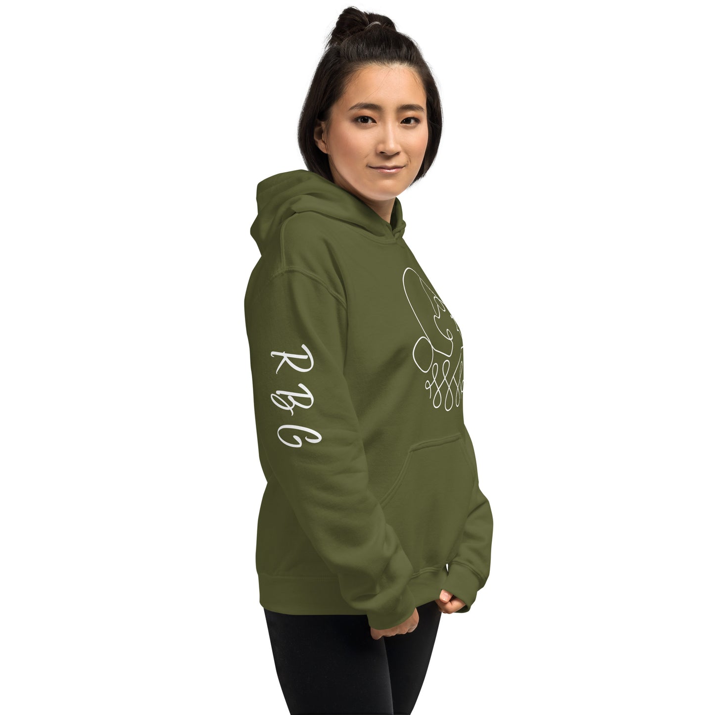 Ruth Bader Ginsburg - Hoodie RBG Sleeve - Supporting Women's Rights Shirts & Tops Woke American Apparel
