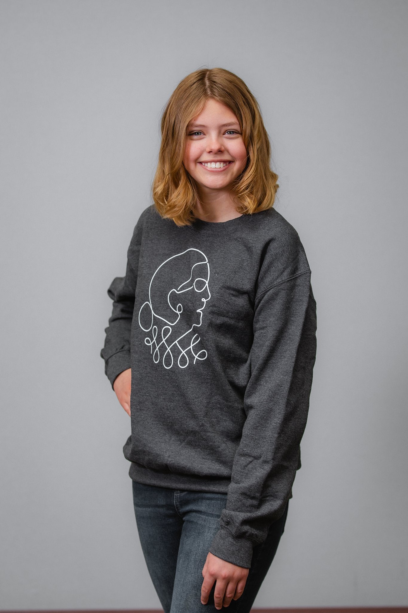 Ruth Bader Ginsburg - Sweatshirt - Supporting Women's Rights Shirts & Tops Woke American Apparel   