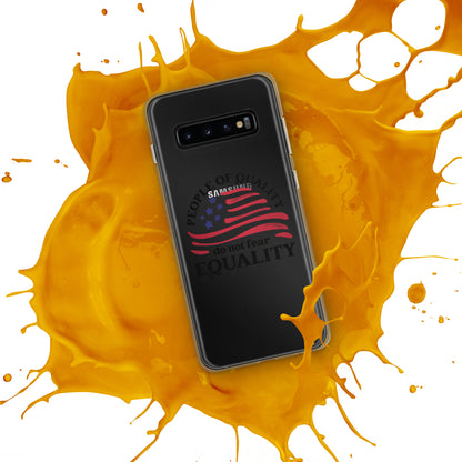 People of Quality Do Not Fear Equality - Case for Samsung® Phones Mobile Phone Cases Woke American Apparel