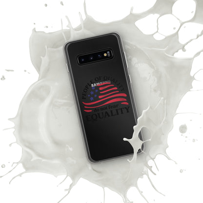 People of Quality Do Not Fear Equality - Case for Samsung® Phones Mobile Phone Cases Woke American Apparel Samsung Galaxy S10+
