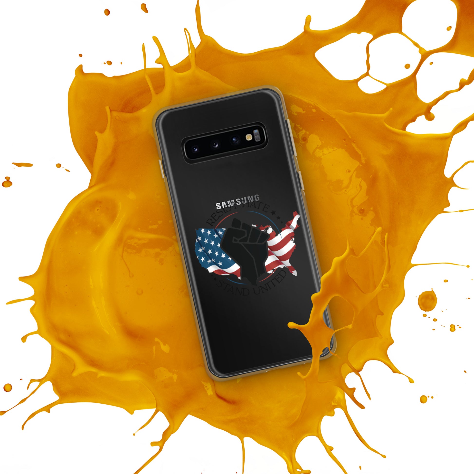 Resist Hate, Stand United - Case for Samsung® Phones Mobile Phone Cases Woke American Apparel