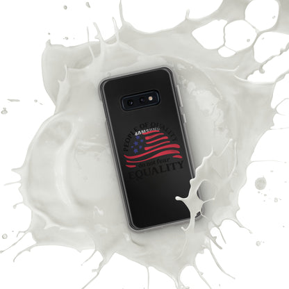 People of Quality Do Not Fear Equality - Case for Samsung® Phones Mobile Phone Cases Woke American Apparel Samsung Galaxy S10e