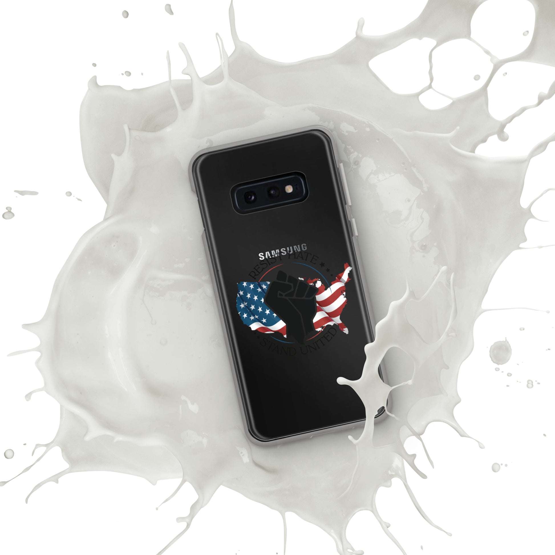 Resist Hate, Stand United - Case for Samsung® Phones Mobile Phone Cases Woke American Apparel Samsung Galaxy S10e