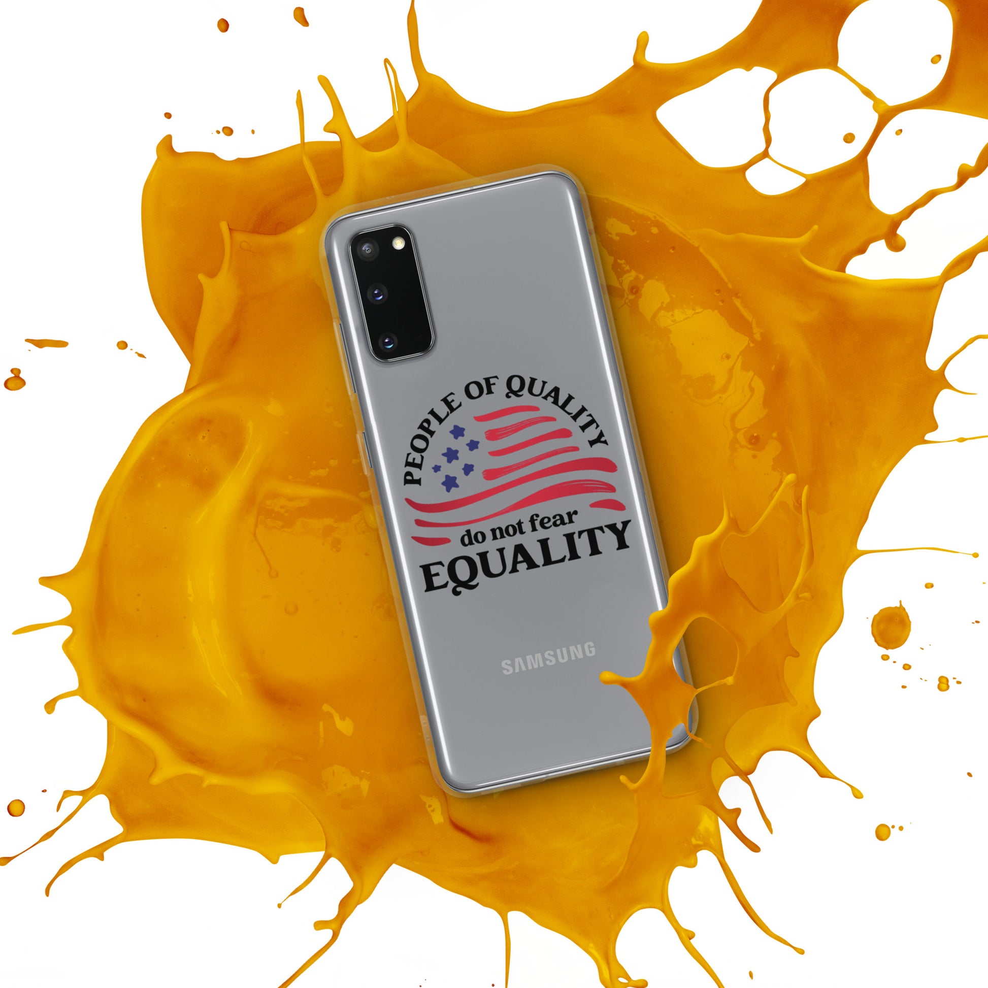 People of Quality Do Not Fear Equality - Case for Samsung® Phones Mobile Phone Cases Woke American Apparel