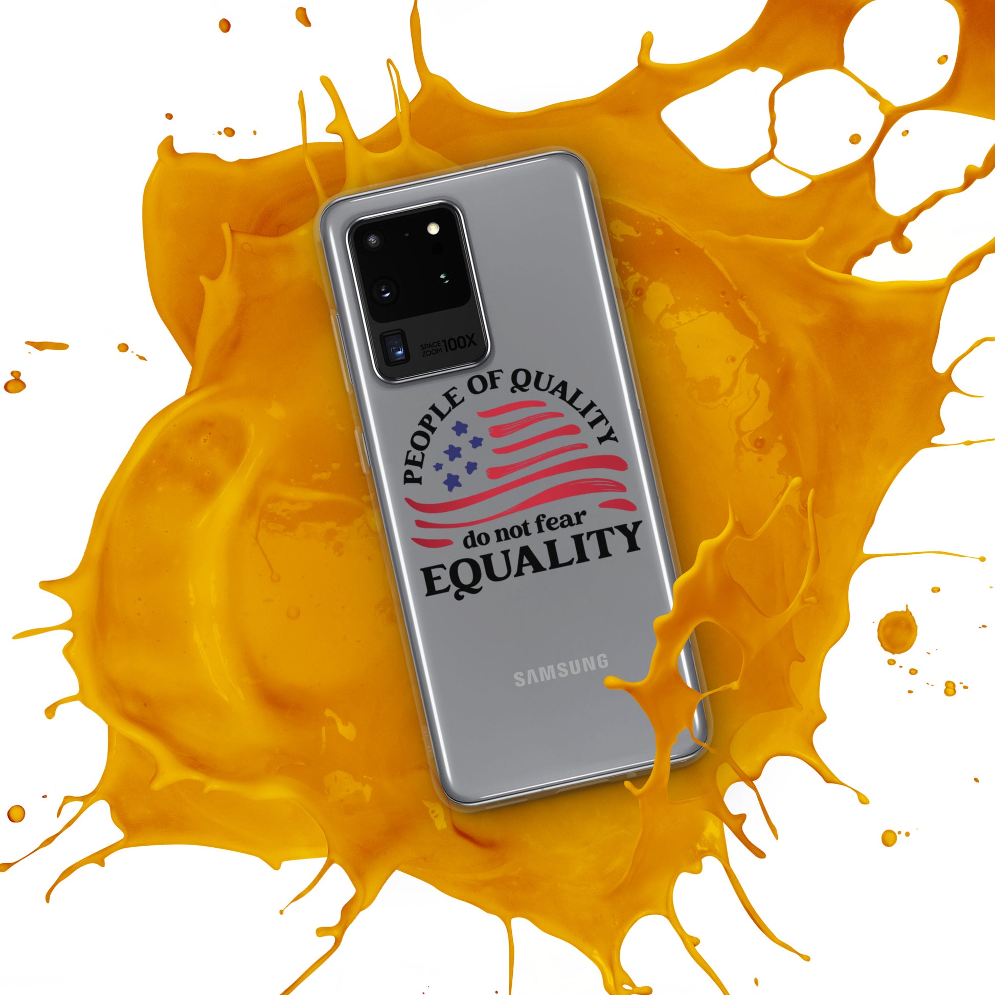 People of Quality Do Not Fear Equality - Case for Samsung® Phones Mobile Phone Cases Woke American Apparel