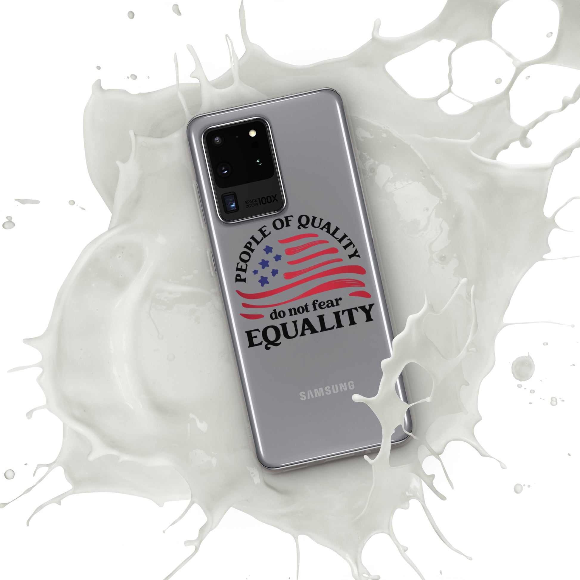 People of Quality Do Not Fear Equality - Case for Samsung® Phones Mobile Phone Cases Woke American Apparel Samsung Galaxy S20 Ultra