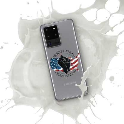Resist Hate, Stand United - Case for Samsung® Phones Mobile Phone Cases Woke American Apparel Samsung Galaxy S20 Ultra