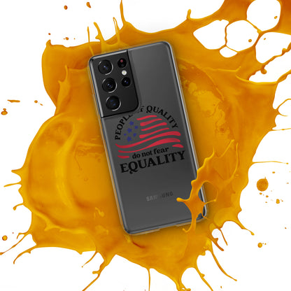 People of Quality Do Not Fear Equality - Case for Samsung® Phones Mobile Phone Cases Woke American Apparel