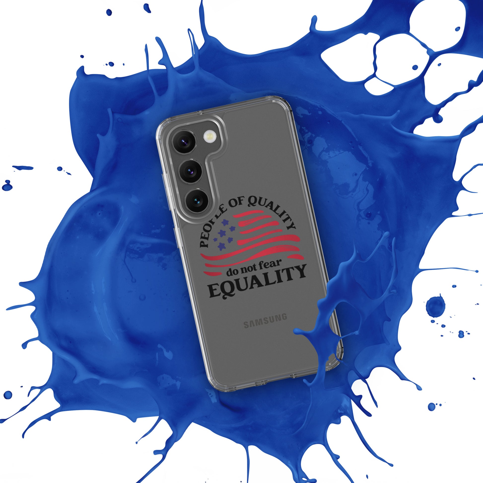 People of Quality Do Not Fear Equality - Samsung® Case - Supporting Equal Rights for All Americans Mobile Phone Cases Woke American Apparel   
