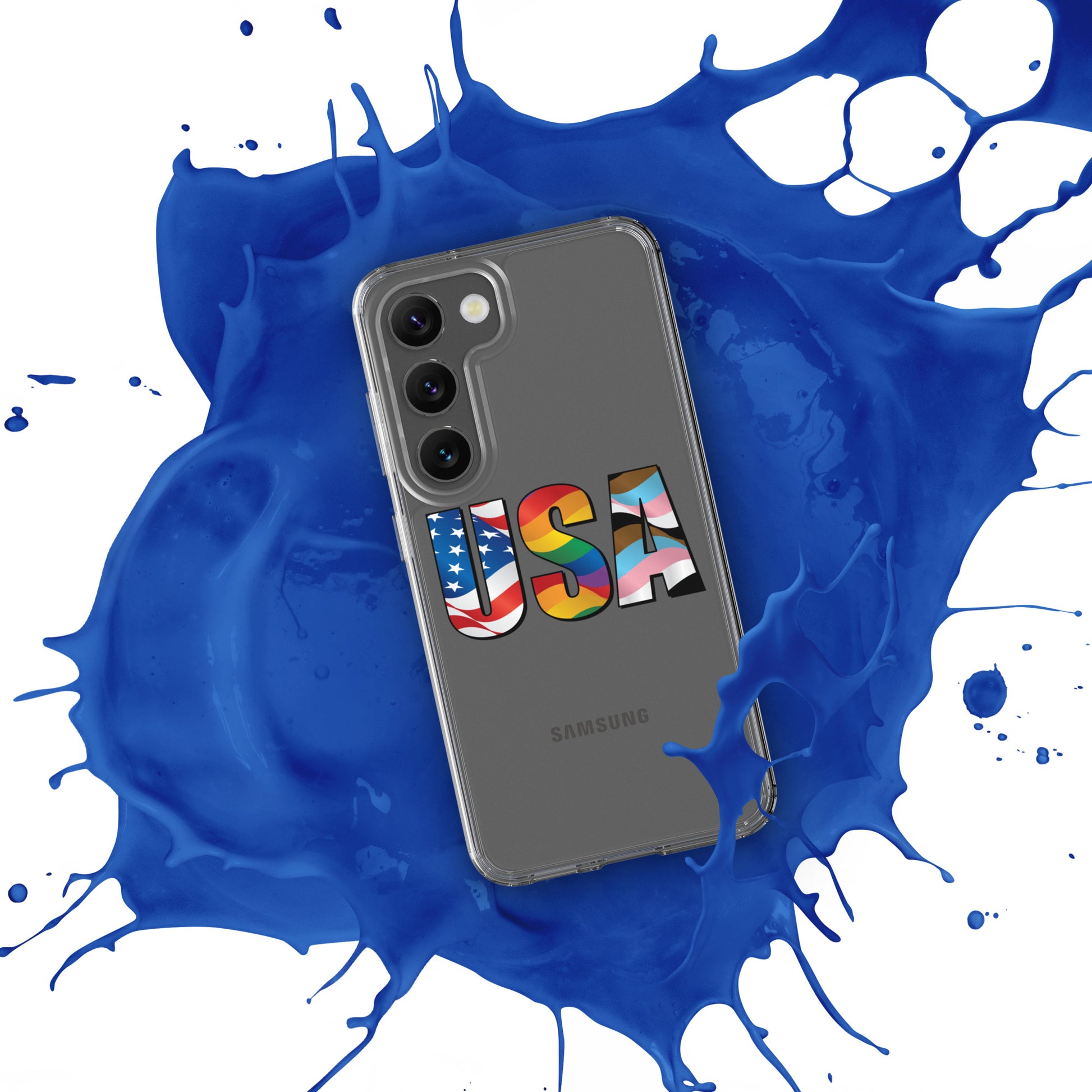 USA Pride - Samsung® Phone Case - Supporting Equal Rights for All Americans Mobile Phone Cases Woke American Apparel   