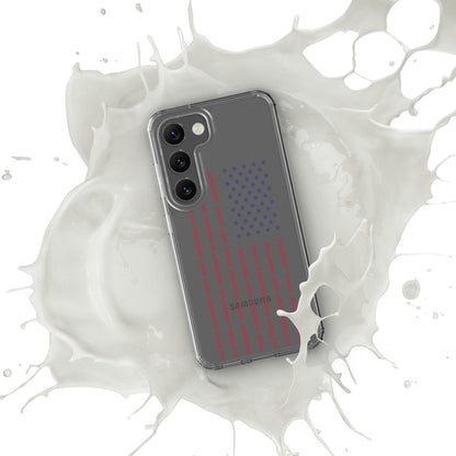 Flag Words of Kindness - Samsung® Case - Supporting Equal Rights for All Americans Mobile Phone Cases Woke American Apparel Samsung Galaxy S23  