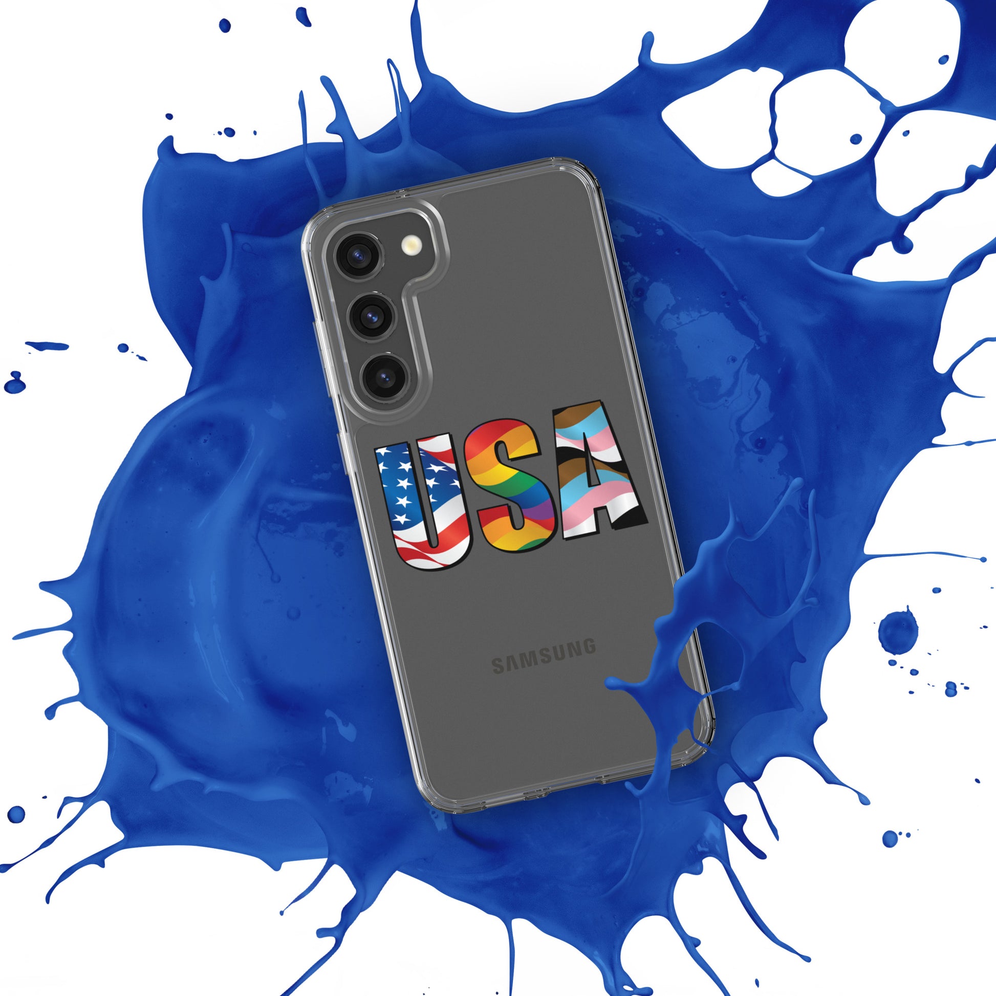 USA Pride - Samsung® Phone Case - Supporting Equal Rights for All Americans Mobile Phone Cases Woke American Apparel   