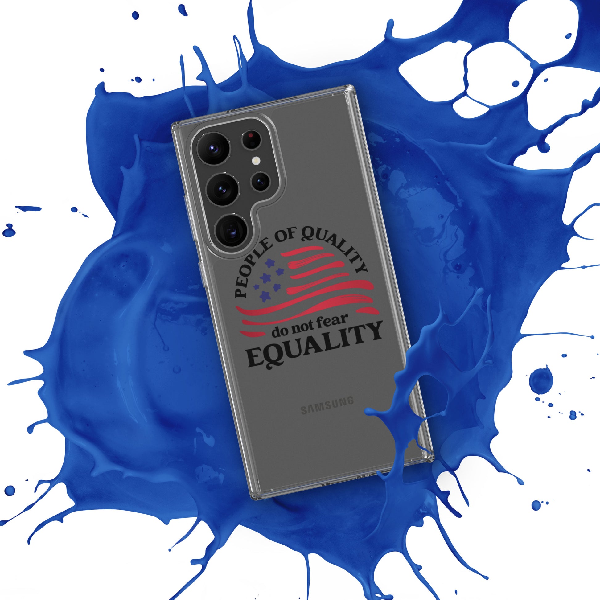 People of Quality Do Not Fear Equality - Samsung® Case - Supporting Equal Rights for All Americans Mobile Phone Cases Woke American Apparel   