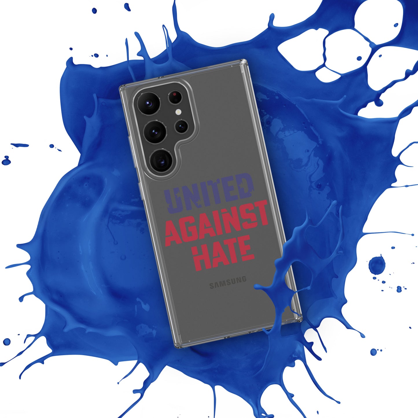 United Against Hate - Samsung® Case - Supporting Black Lives Matter and Equal Rights for All Americans Mobile Phone Cases Woke American Apparel   