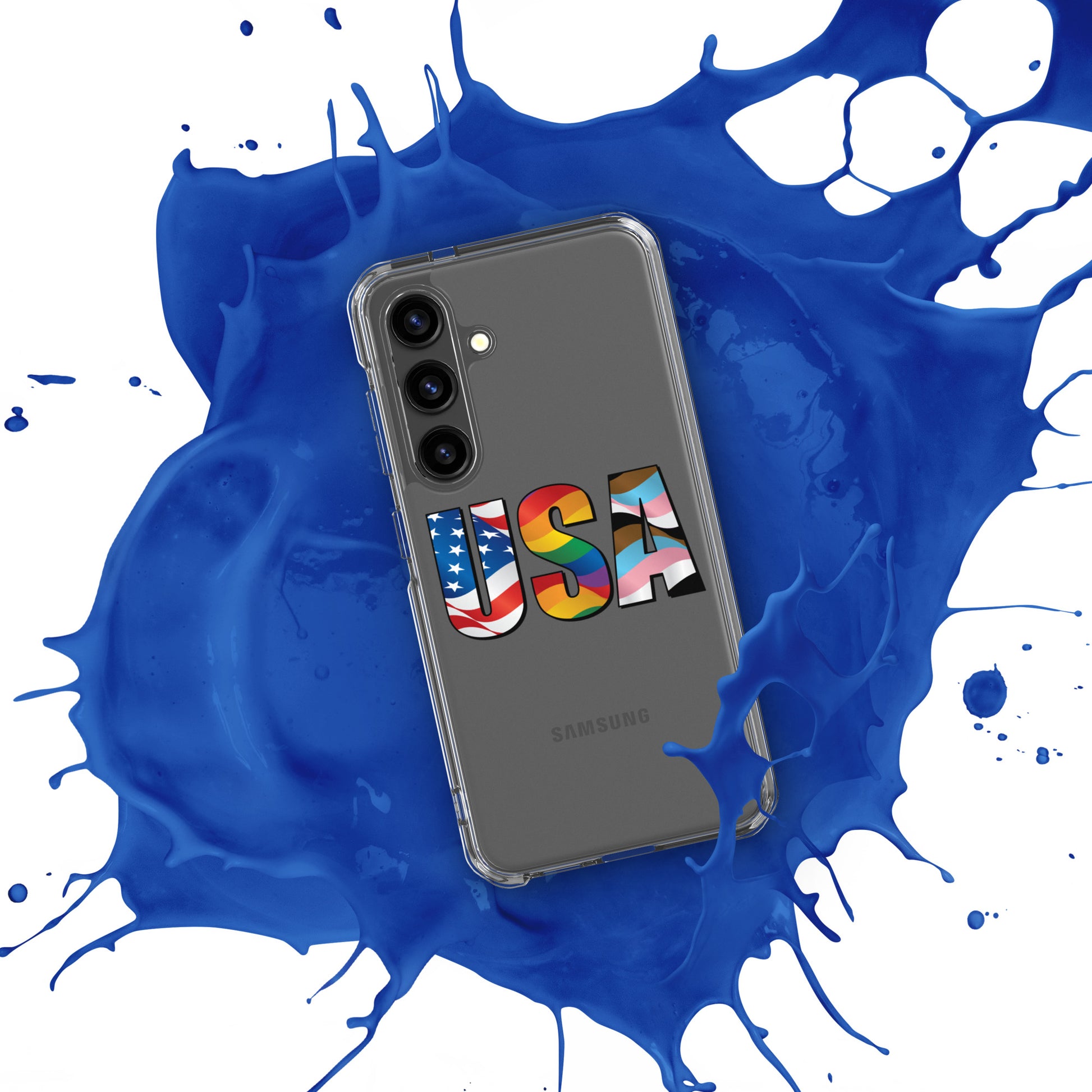USA Pride - Samsung® Phone Case - Supporting Equal Rights for All Americans Mobile Phone Cases Woke American Apparel   