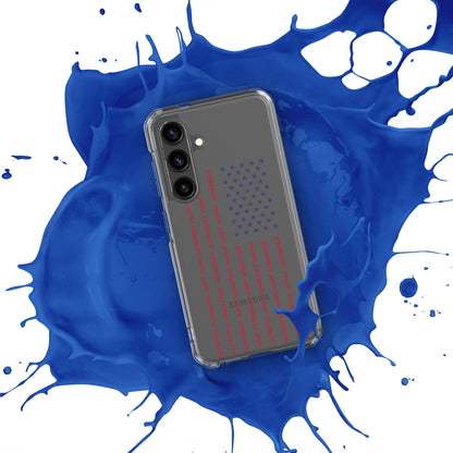 Flag Words of Kindness - Samsung® Case - Supporting Equal Rights for All Americans Mobile Phone Cases Woke American Apparel   