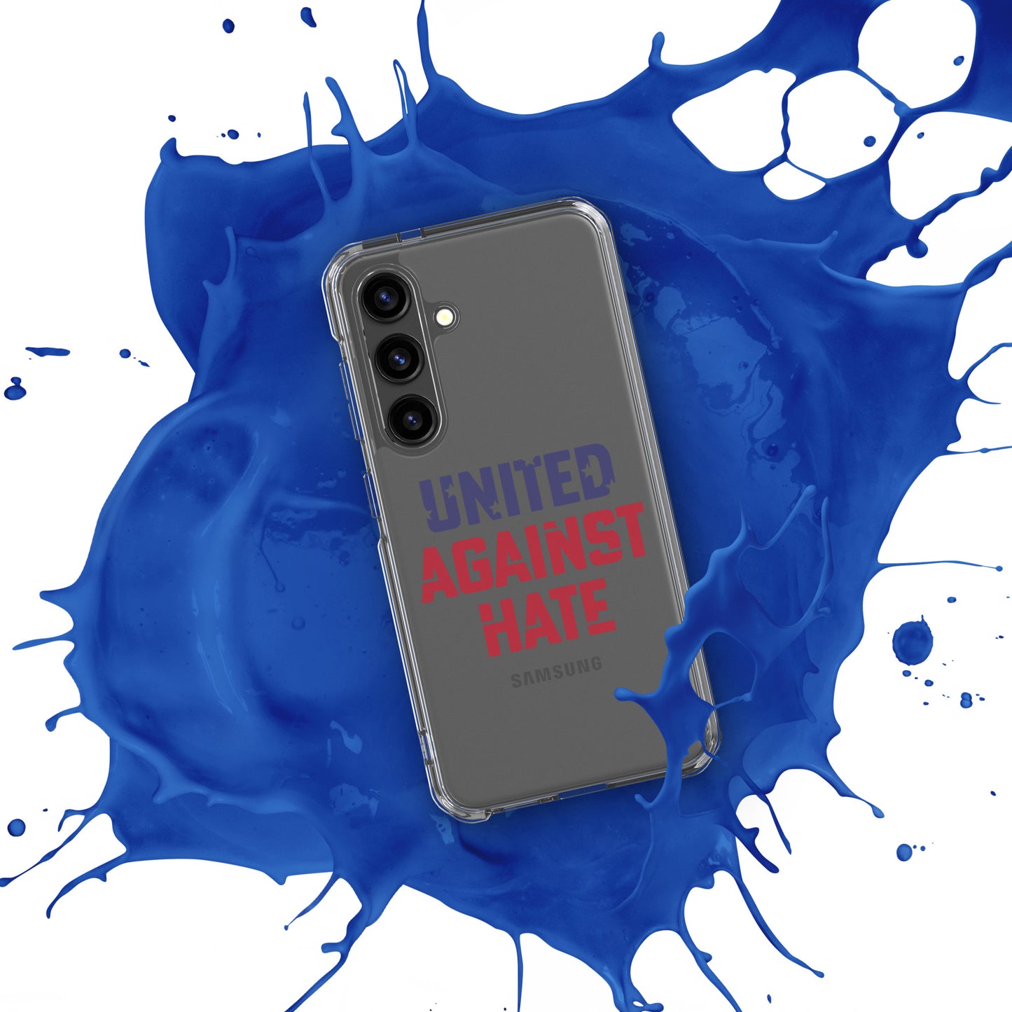 United Against Hate - Samsung® Case - Supporting Black Lives Matter and Equal Rights for All Americans Mobile Phone Cases Woke American Apparel   