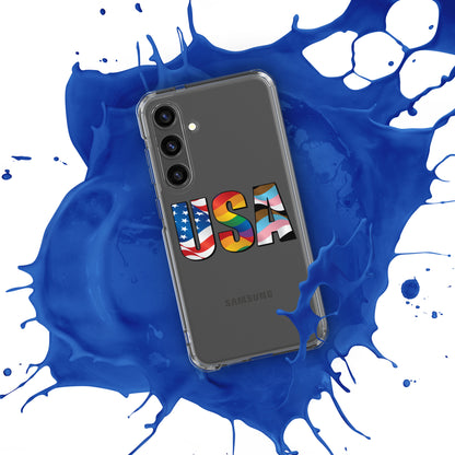 USA Pride - Samsung® Phone Case - Supporting Equal Rights for All Americans Mobile Phone Cases Woke American Apparel   