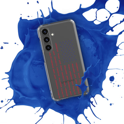 Flag Words of Kindness - Samsung® Case - Supporting Equal Rights for All Americans Mobile Phone Cases Woke American Apparel   