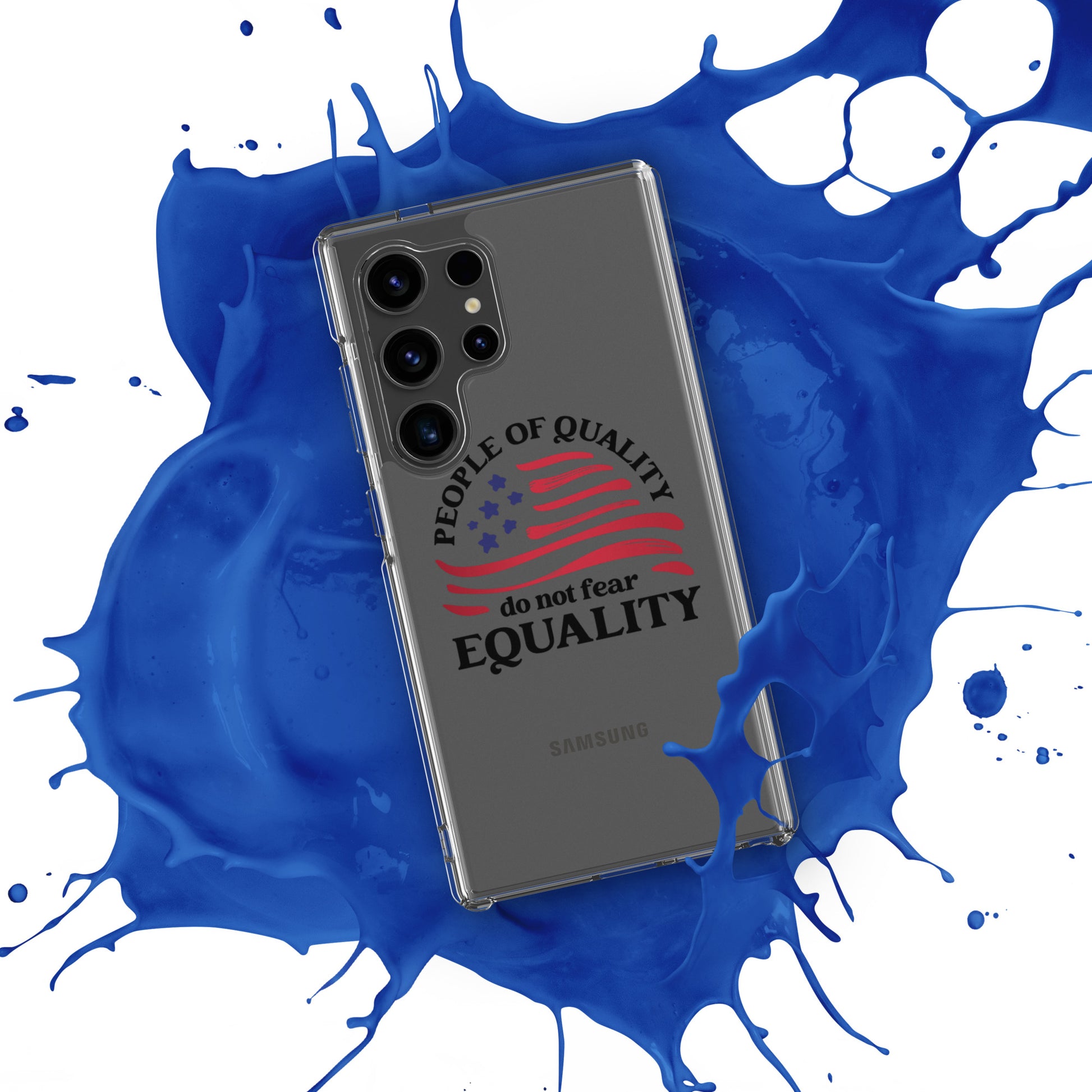 People of Quality Do Not Fear Equality - Samsung® Case - Supporting Equal Rights for All Americans Mobile Phone Cases Woke American Apparel   