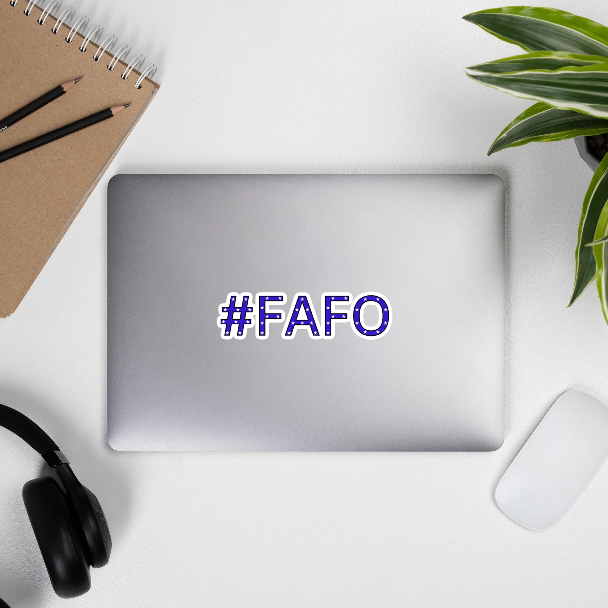 #FAFO - Sticker Decorative Stickers Woke American Apparel
