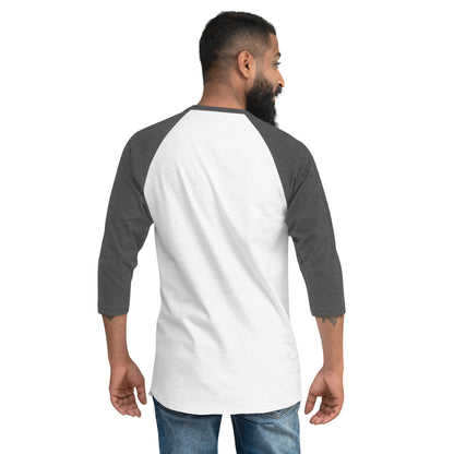 Stars and Stripes and Equal Rights - 3/4 Sleeve Raglan T-Shirt - Supporting Black Lives Matter and Equal Rights for All Americans Shirts & Tops Woke American Apparel   