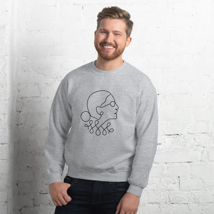 Ruth Bader Ginsburg - Sweatshirt - Supporting Women's Rights Shirts & Tops Woke American Apparel Sport Grey S 