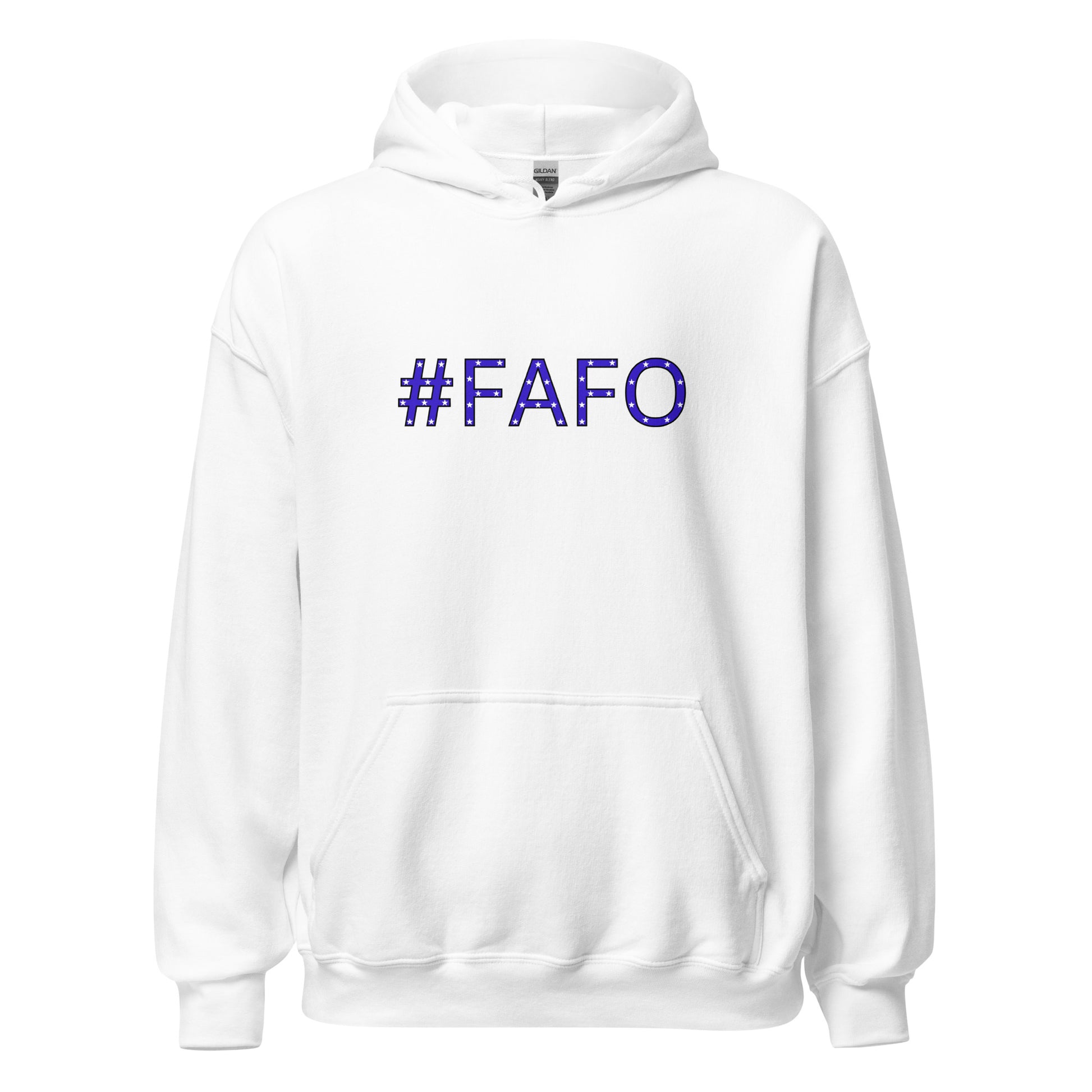 #FAFO - Unisex Hoodie Shirts & Tops Woke American Apparel White S