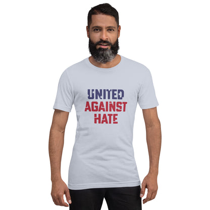 United Against Hate - Unisex T-Shirt - Supporting Black Lives Matter and Equal Rights for All Americans Shirts & Tops Woke American Apparel Light Blue XS 
