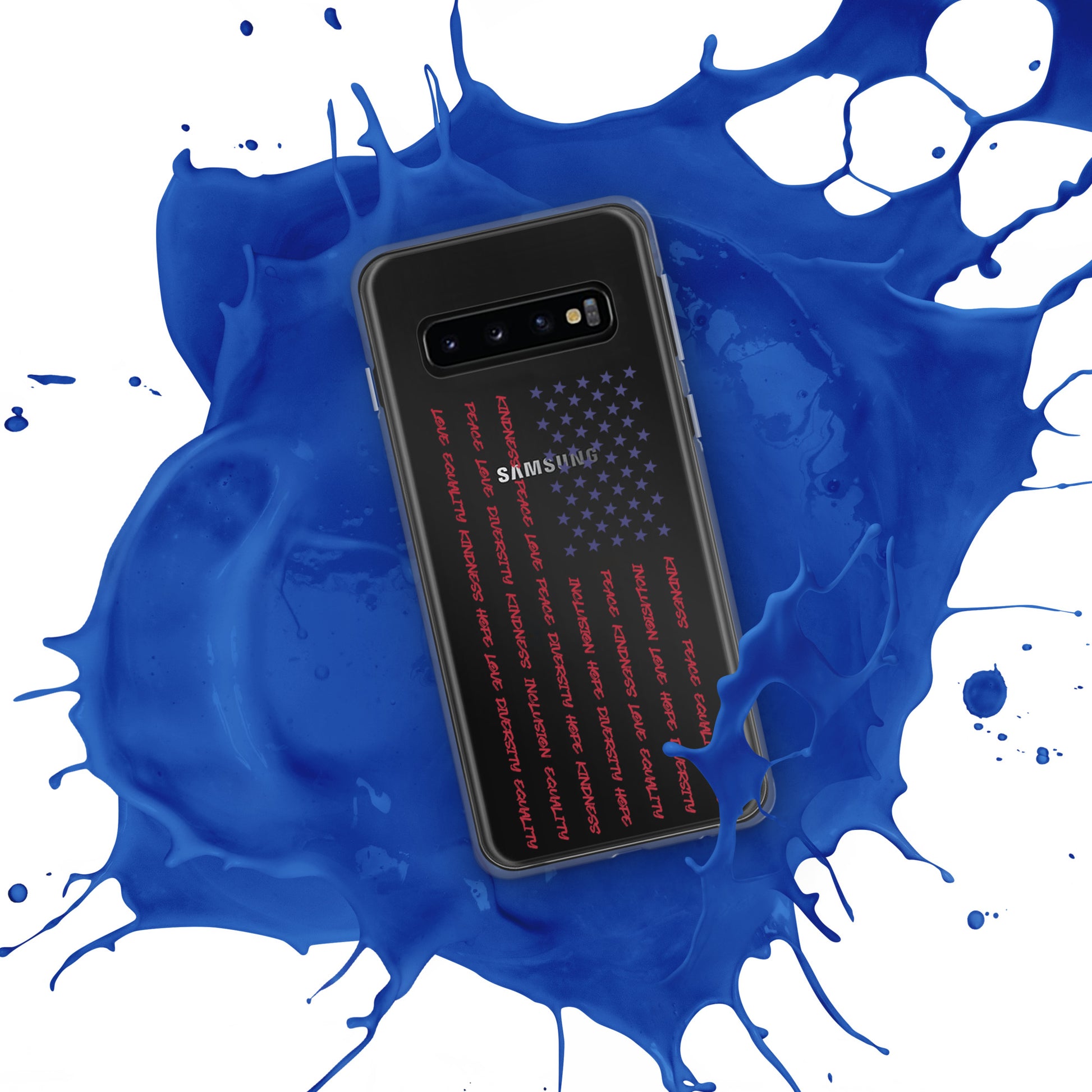Flag Words of Kindness - Case for Samsung® Phones Mobile Phone Cases Woke American Apparel
