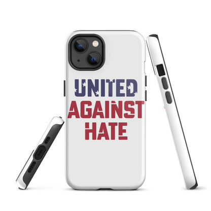 United Against Hate - iPhone® Case - Supporting Black Lives Matter and Equal Rights for All Americans Mobile Phone Cases Woke American Apparel iPhone 13  