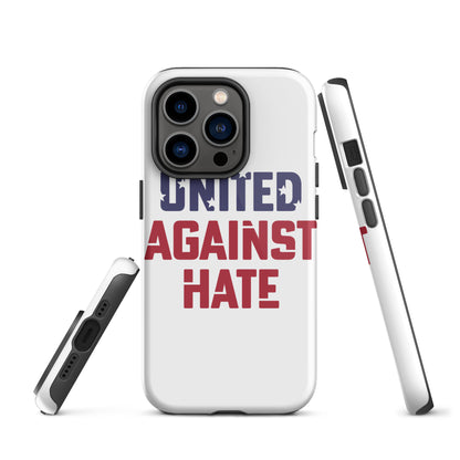 United Against Hate - iPhone® Case - Supporting Black Lives Matter and Equal Rights for All Americans Mobile Phone Cases Woke American Apparel iPhone 14 Pro  