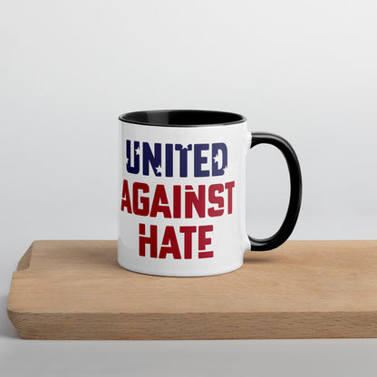 United Against Hate - Mug - Supporting Black Lives Matter and Equal Rights for All Americans Mugs Woke American Apparel   